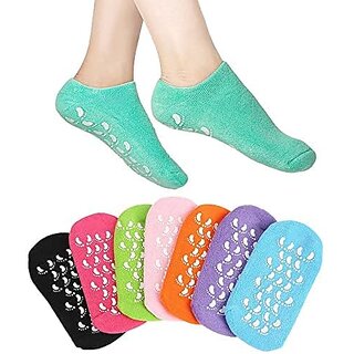 Reusable Moisturizing Gel Socks Pair
