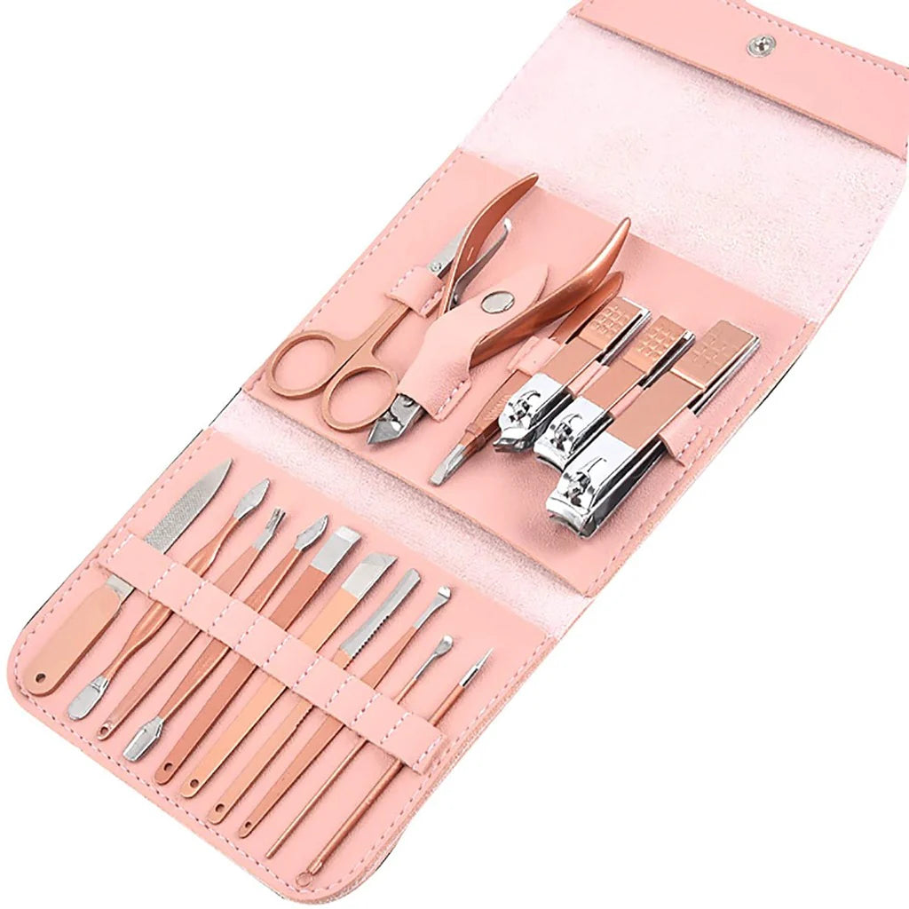 16 PCs Nail Clipper/Manicure & Pedicure Kit