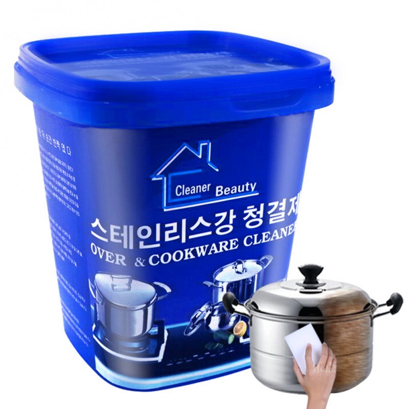 Powerful Stainless Steel Cookware Cleaning Paste