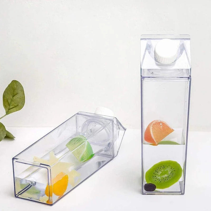 Transparent Acrylic Beverage Bottle