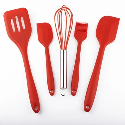 5 PCS SIILICONE BAKING SET