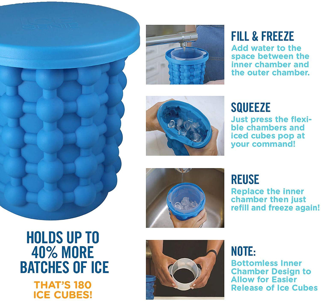 Ice Genie Ice Cube Maker and Storage