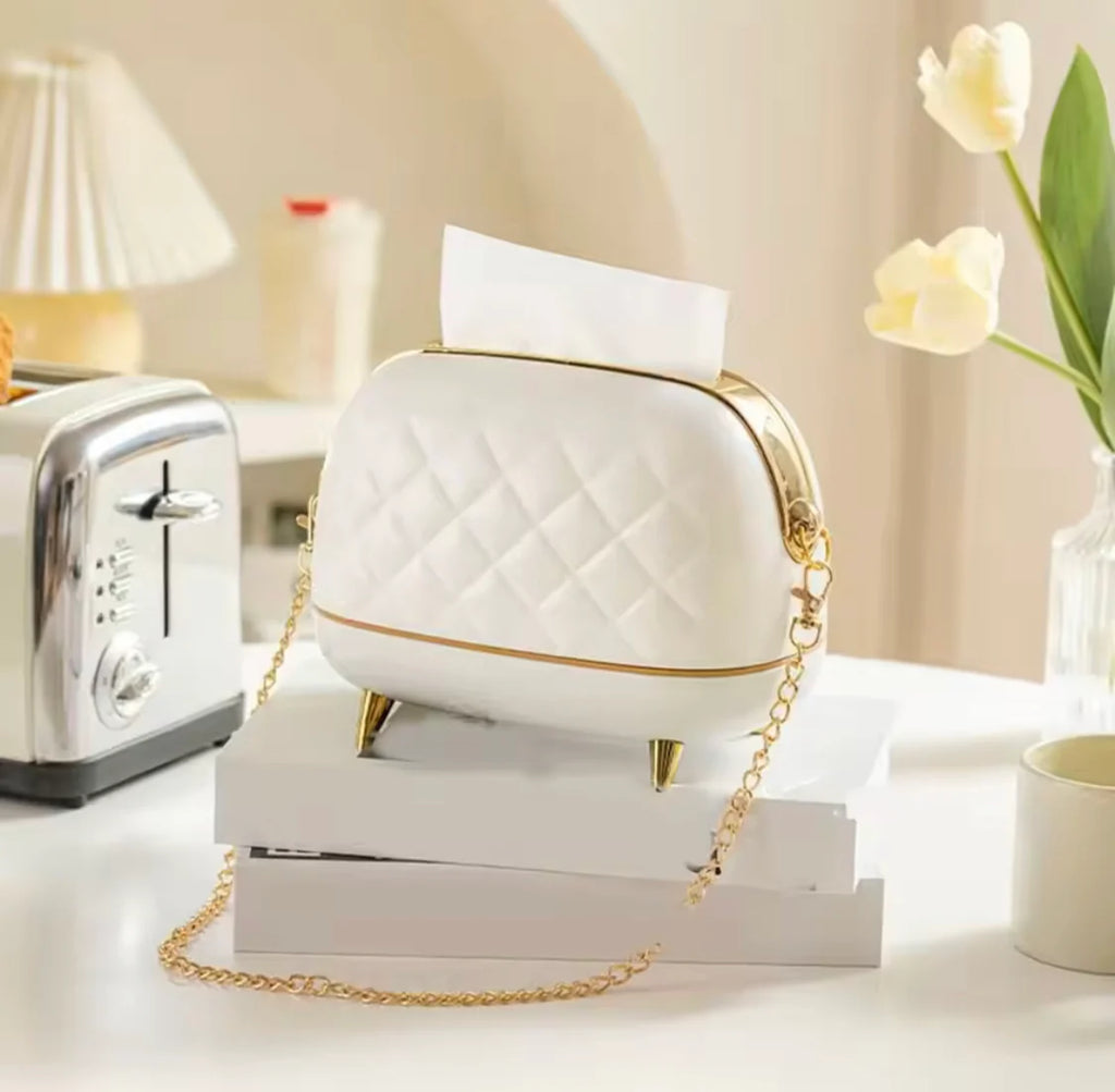 Hand Bag Style Tissue Box