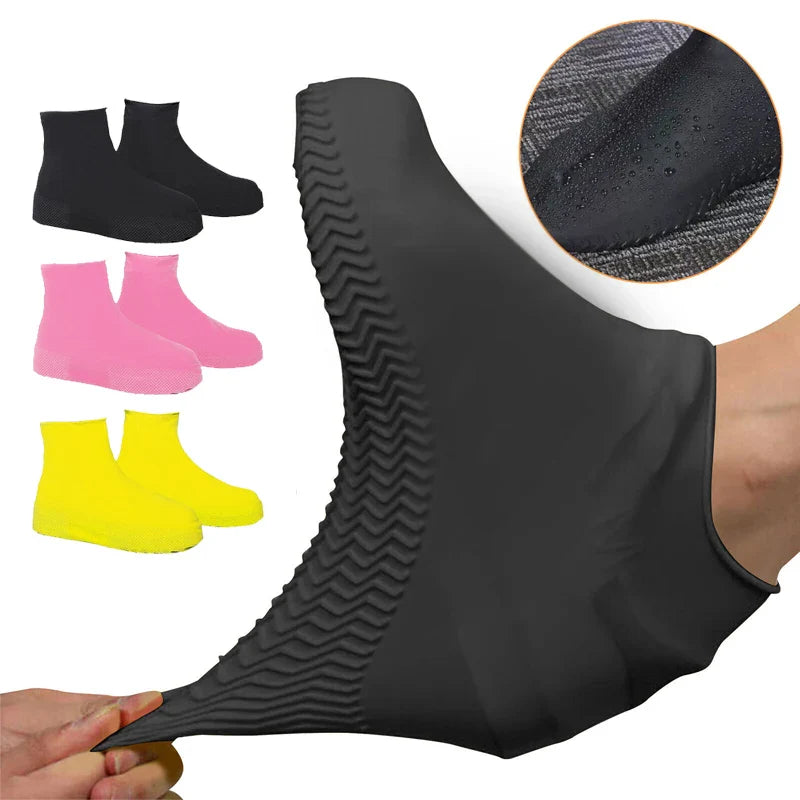 WATER-PROOF SILICONE SHOES COVER