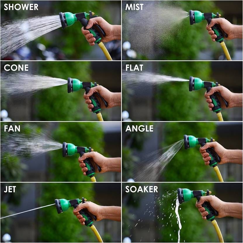 Water Spray Gun for Wash | 8 in1 Nozzle Water Spray gun for Garden & Car Wash