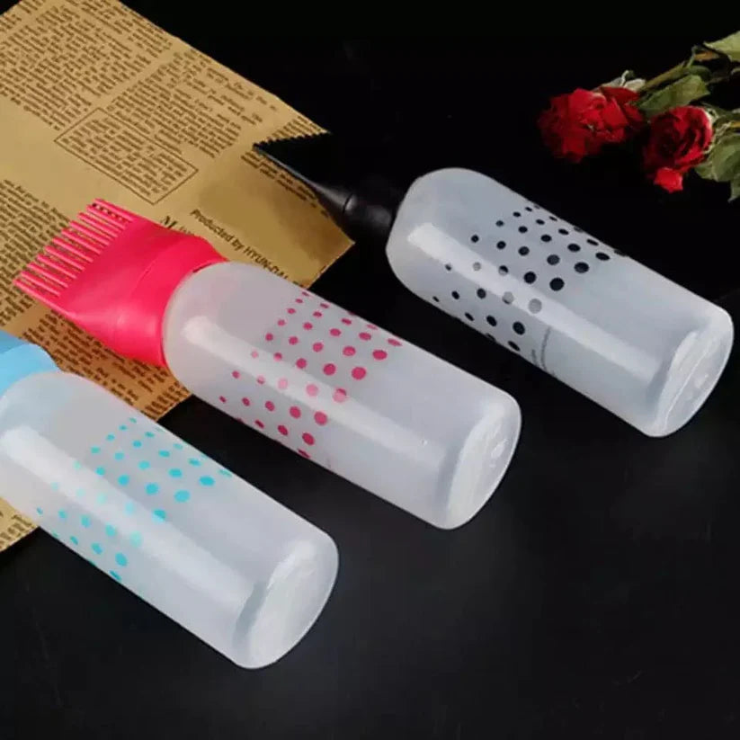 Hair Oil Comb bottle