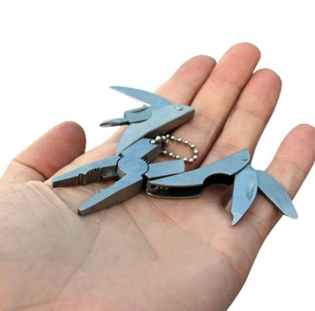 Stainless Steel Outdoor Portable Multitool Pliers Knife