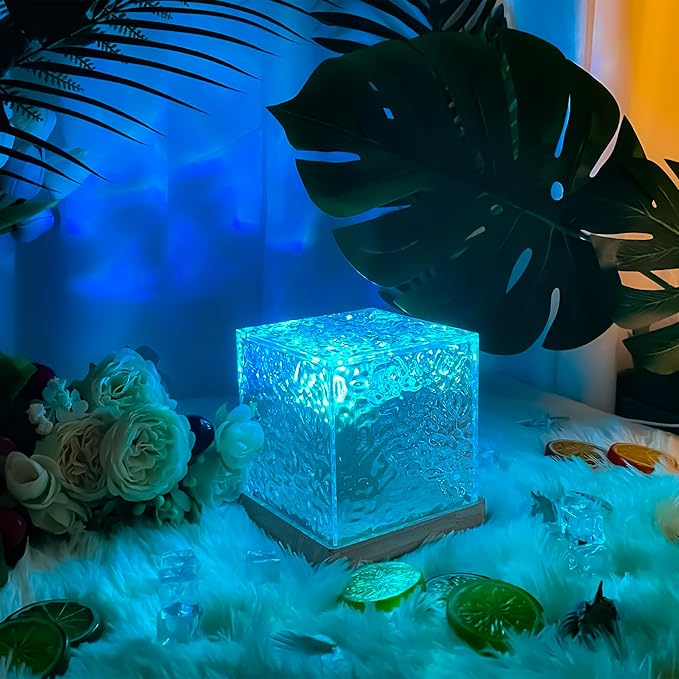 Dynamic Water Ripple Lamp Projector with 3 colors, Underwater Effect