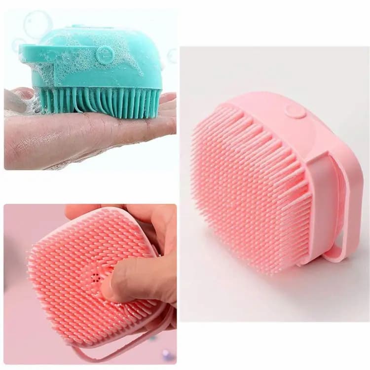 Soft silicone bath brush - Bath massager