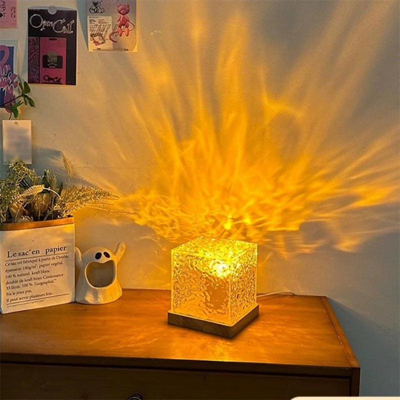 Dynamic Water Ripple Lamp Projector with 3 colors, Underwater Effect